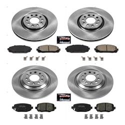 PowerStop Z17 Evolution Plus Stock Replacement Brake Kits for 2016-2023 CHEROKEE - KOE7415