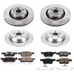 PowerStop Z17 Evolution Plus Stock Replacement Brake Kits for 2015-2021 EDGE, 2019-2021 NAUTILUS - KOE7416