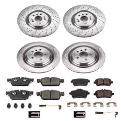 PowerStop Z17 Evolution Plus Stock Replacement Brake Kits for 2017-2018 GLS550 - KOE7443