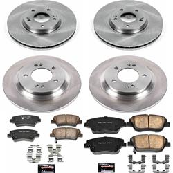 PowerStop Z17 Evolution Plus Stock Replacement Brake Kits for 2014-2016 OPTIMA - KOE7504