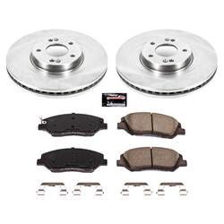 PowerStop Z17 Evolution Plus Stock Replacement Brake Kits for 2017-2018 SANTA FE, 2019 SANTA FE XL - KOE7513