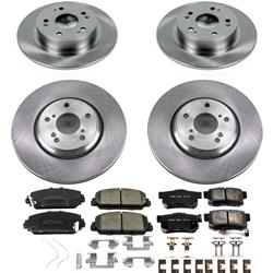PowerStop Z17 Evolution Plus Stock Replacement Brake Kits for 2017-2022 ILX - KOE7529