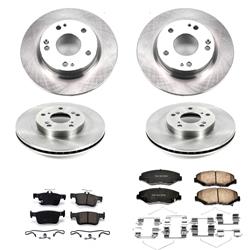 PowerStop Z17 Evolution Plus Stock Replacement Brake Kits for 2016-2021 CIVIC - KOE7574