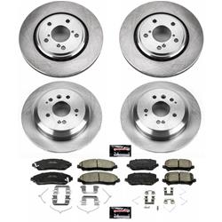 Power Stop Z17 Evolution Plus Stock Replacement Brake Kits KOE7576