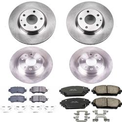 PowerStop Z17 Evolution Plus Stock Replacement Brake Kits for 2016-2018 CX-3 - KOE7607