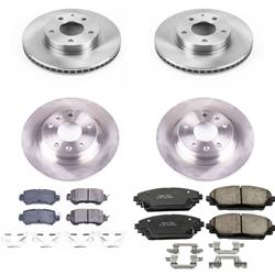PowerStop Z17 Evolution Plus Stock Replacement Brake Kits for 2016-2018 CX-3 - KOE7608