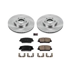 PowerStop Z17 Evolution Plus Stock Replacement Brake Kits for 2017-2018 FORTE5, 2016-2017 VELOSTER - KOE7673