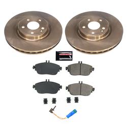 PowerStop Z17 Evolution Plus Stock Replacement Brake Kits for 2014-2019 CLA250, 2015-2020 GLA250, 2017-2019 QX30 - KOE7674
