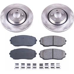 PowerStop Z17 Evolution Plus Stock Replacement Brake Kits for 2019-2024 CX-5, 2016-2023 CX-9 - KOE7690