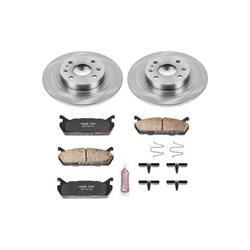 PowerStop Z17 Evolution Plus Stock Replacement Brake Kits for 1991-1996 ESCORT, TRACER, 1990-1994 PROTEGE - KOE770