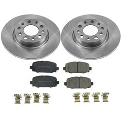 PowerStop Z17 Evolution Plus Stock Replacement Brake Kits for 2017-2025 COMPASS - KOE7736