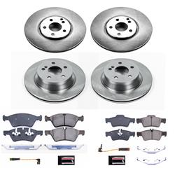 PowerStop Z17 Evolution Plus Stock Replacement Brake Kits for 2007-2009 E550 - KOE7761