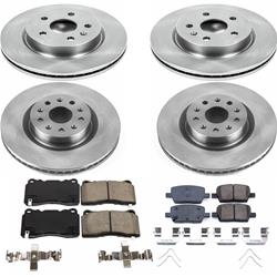 PowerStop Z17 Evolution Plus Stock Replacement Brake Kits for 2016-2017 CT6 - KOE7816