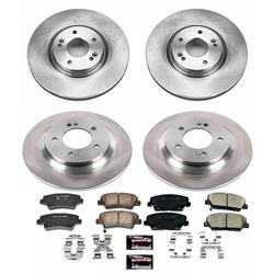 PowerStop Z17 Evolution Plus Stock Replacement Brake Kits for 2013-2015 OPTIMA - KOE7824