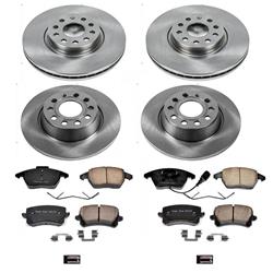 PowerStop Z17 Evolution Plus Stock Replacement Brake Kits for 2009-2017 CC - KOE7836