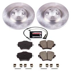 PowerStop Z17 Evolution Plus Stock Replacement Brake Kits for 2017-2024 COOPER COUNTRYMAN, 2016-2022 X1, 2018-2023 X2 - KOE7888