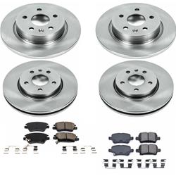PowerStop Z17 Evolution Plus Stock Replacement Brake Kits for 2016 CRUZE - KOE7907