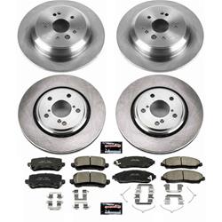 PowerStop Z17 Evolution Plus Stock Replacement Brake Kits for 2017-2020 MDX - KOE7922