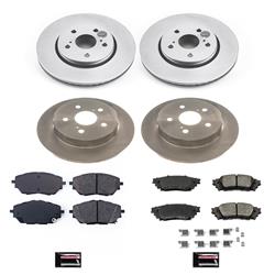 PowerStop Z17 Evolution Plus Stock Replacement Brake Kits for 2018 C-HR - KOE7925