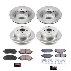 PowerStop Z17 Evolution Plus Stock Replacement Brake Kits for 2017-2022 IMPREZA - KOE7926