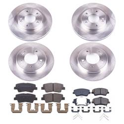 PowerStop Z17 Evolution Plus Stock Replacement Brake Kits for 2017-2022 IONIQ, NIRO - KOE7929