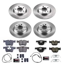PowerStop Z17 Evolution Plus Stock Replacement Brake Kits for 2015 328I XDRIVE, 428I GRAN COUPE, 428I XDRIVE GRAN COUPE - KOE7936
