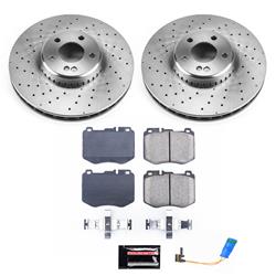 PowerStop Z17 Evolution Plus Stock Replacement Brake Kits for 2015-2023 C300, 2016-2018 C350E, 2015 C400 - KOE7969