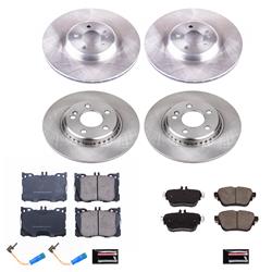 PowerStop Z17 Evolution Plus Stock Replacement Brake Kits for 2017-2019 E300, 2020-2023 E350 - KOE7987
