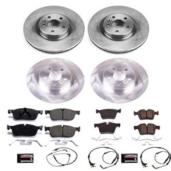 PowerStop Z17 Evolution Plus Stock Replacement Brake Kits for 2015-2017 DISCOVERY SPORT - KOE7993