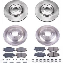 PowerStop Z17 Evolution Plus Stock Replacement Brake Kits for 2017-2022 SPORTAGE - KOE8003
