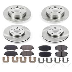 PowerStop Z17 Evolution Plus Stock Replacement Brake Kits for 2017-2019 SOUL - KOE8008