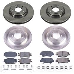 PowerStop Z17 Evolution Plus Stock Replacement Brake Kits for 2017-2022 SPORTAGE, 2019-2021 TUCSON - KOE8010