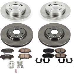 PowerStop Z17 Evolution Plus Stock Replacement Brake Kits for 2017-2019 SOUL - KOE8012