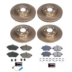 PowerStop Z17 Evolution Plus Stock Replacement Brake Kits for 2014-2019 CLA250, 2015-2020 GLA250, 2017-2019 QX30 - KOE8046