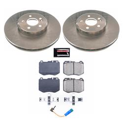 PowerStop Z17 Evolution Plus Stock Replacement Brake Kits for 2017 E300, 2016-2018 GLC300 - KOE8073