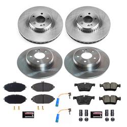 PowerStop Z17 Evolution Plus Stock Replacement Brake Kits for 2017-2018 C300 - KOE8103