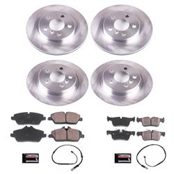 PowerStop Z17 Evolution Plus Stock Replacement Brake Kits for 2014-2021 I3, 2018-2021 I3S - KOE8113
