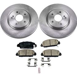 PowerStop Z17 Evolution Plus Stock Replacement Brake Kits for 2018-2025 ACCORD, 2022-2024 CIVIC, 2023-2025 INTEGRA - KOE8165