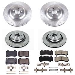 PowerStop Z17 Evolution Plus Stock Replacement Brake Kits for 2015-2020 CHALLENGER, CHARGER - KOE8170