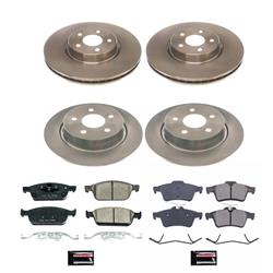 PowerStop Z17 Evolution Plus Stock Replacement Brake Kits for 2018-2023 TRANSIT CONNECT - KOE8174