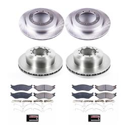 PowerStop Z17 Evolution Plus Stock Replacement Brake Kits for 2008-2019 F-53 MOTORHOME CHASSIS - KOE8178