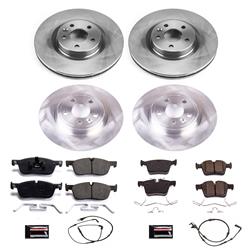 PowerStop Z17 Evolution Plus Stock Replacement Brake Kits for 2018-2019 DISCOVERY SPORT - KOE8198