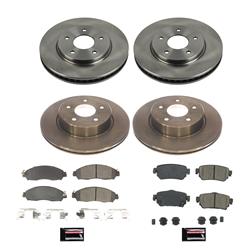 PowerStop Z17 Evolution Plus Stock Replacement Brake Kits for 2018-2025 LEAF - KOE8274