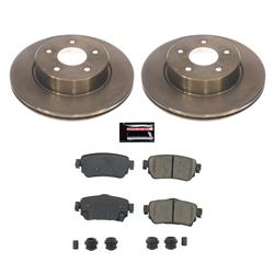 PowerStop Z17 Evolution Plus Stock Replacement Brake Kits for 2018-2025 LEAF, 2018-2020 ROGUE, 2019-2021 ROGUE SPORT - KOE8313