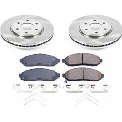 PowerStop Z17 Evolution Plus Stock Replacement Brake Kits for 2016-2019 FRONTIER - KOE8324