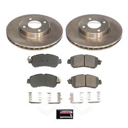 PowerStop Z17 Evolution Plus Stock Replacement Brake Kits for 2018-2024 KICKS, 2020-2024 VERSA - KOE8326