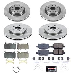 PowerStop Z17 Evolution Plus Stock Replacement Brake Kits for 2019 CT6 - KOE8341