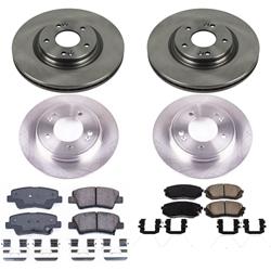 PowerStop Z17 Evolution Plus Stock Replacement Brake Kits for 2020-2023 FORTE, 2019-2021 VELOSTER - KOE8345