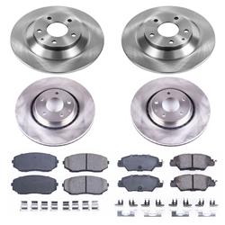 PowerStop Z17 Evolution Plus Stock Replacement Brake Kits for 2019-2024 CX-5 - KOE8351