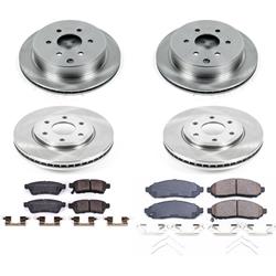 PowerStop Z17 Evolution Plus Stock Replacement Brake Kits for 2016-2019 FRONTIER - KOE8357